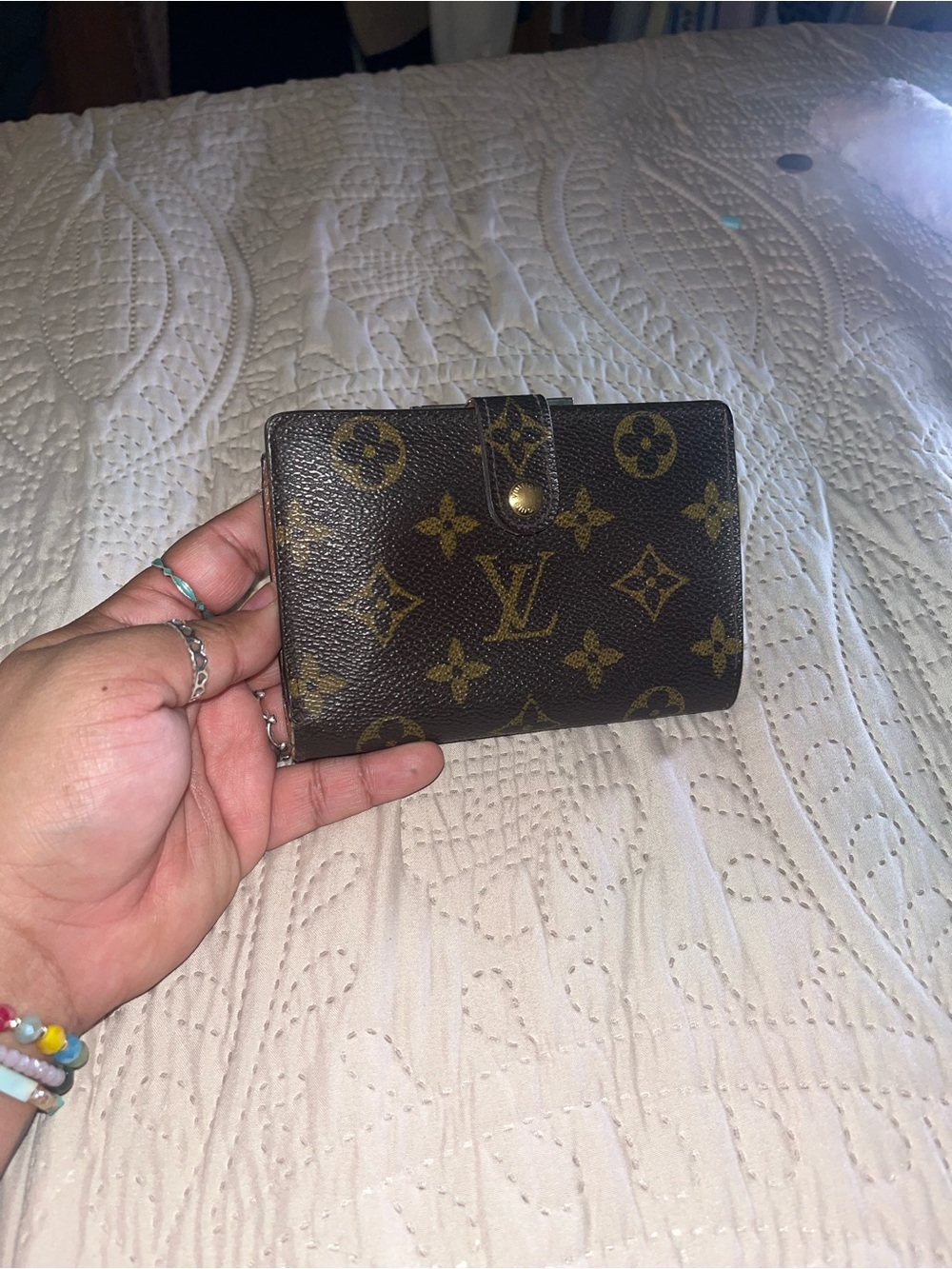 Louis Vuitton Brown Monogram Card & Key Holder